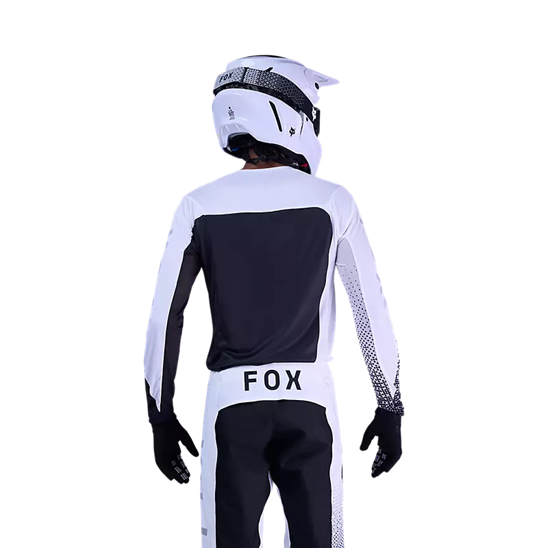Fox Flexair Fracture Jersey White/Black