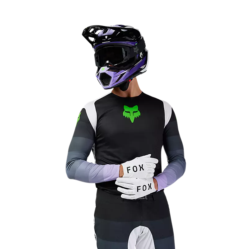 Fox Flexair Grid Jersey Black/Purple