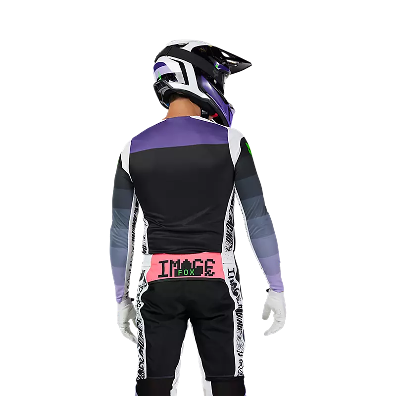 Fox Flexair Grid Jersey Black/Purple