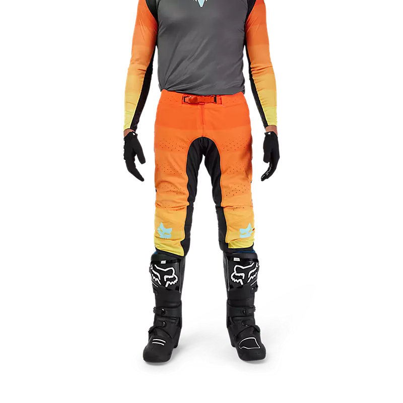 Fox Flexair Grid Pants Black/Orange