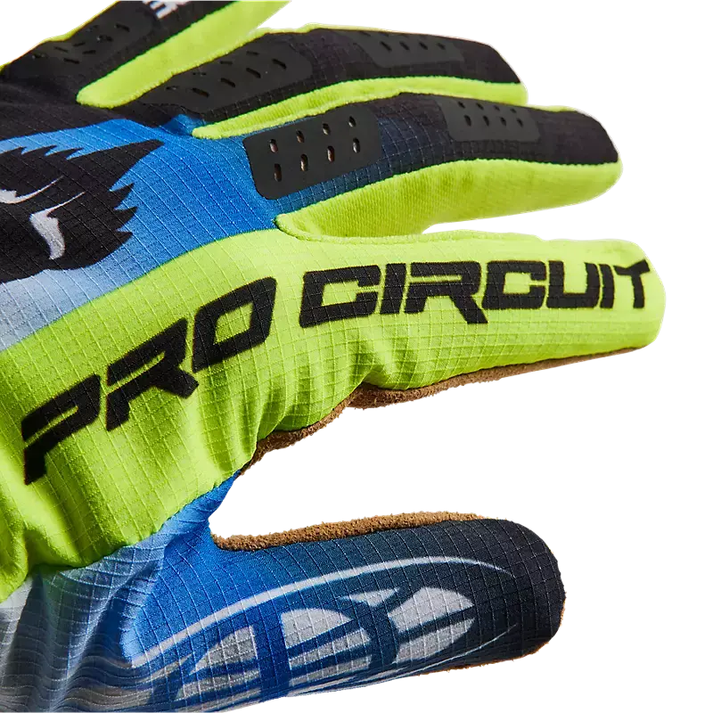 Fox Flexair Pro Circuit Foyl Gloves Black/White