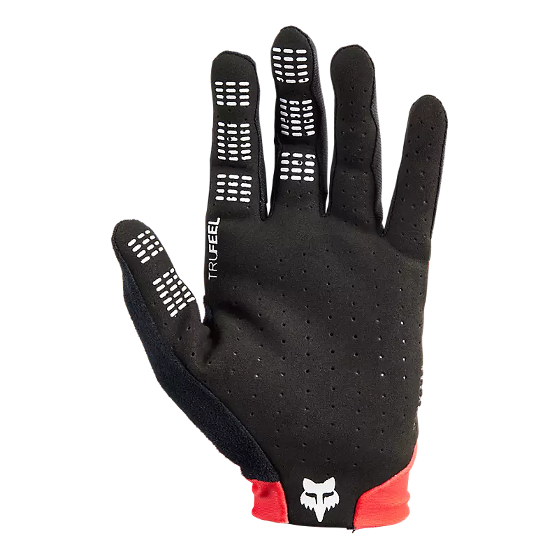 Fox Flexair Race Gloves Fluorescent Red