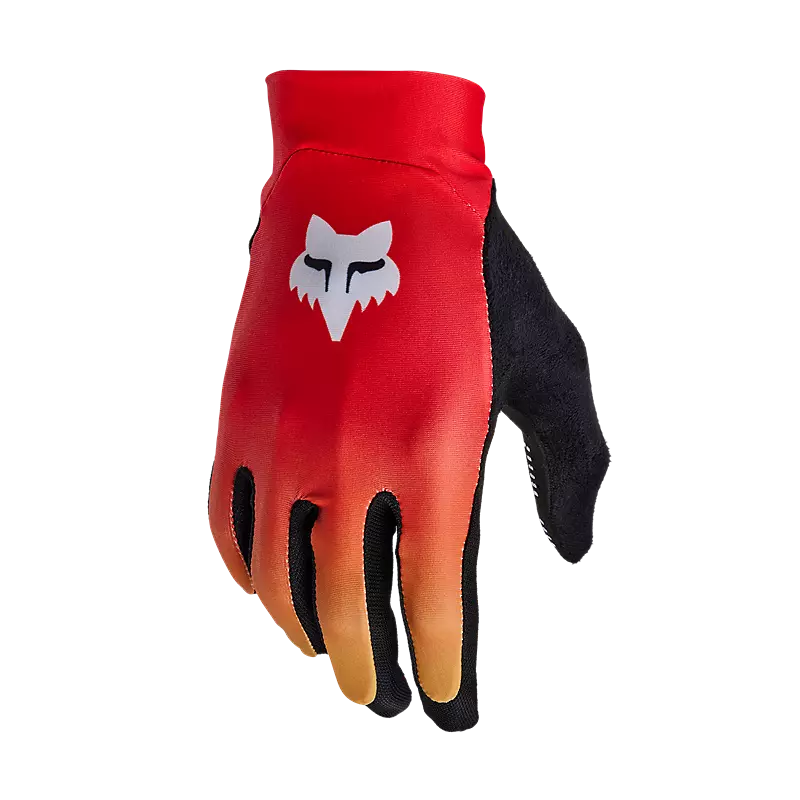 fox Flexair Race Gloves Fluorescent Red