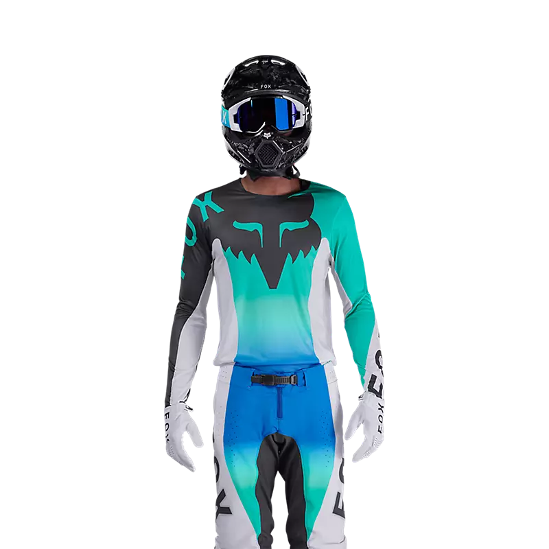 Fox Flexair Spire Jersey Aqua Blue