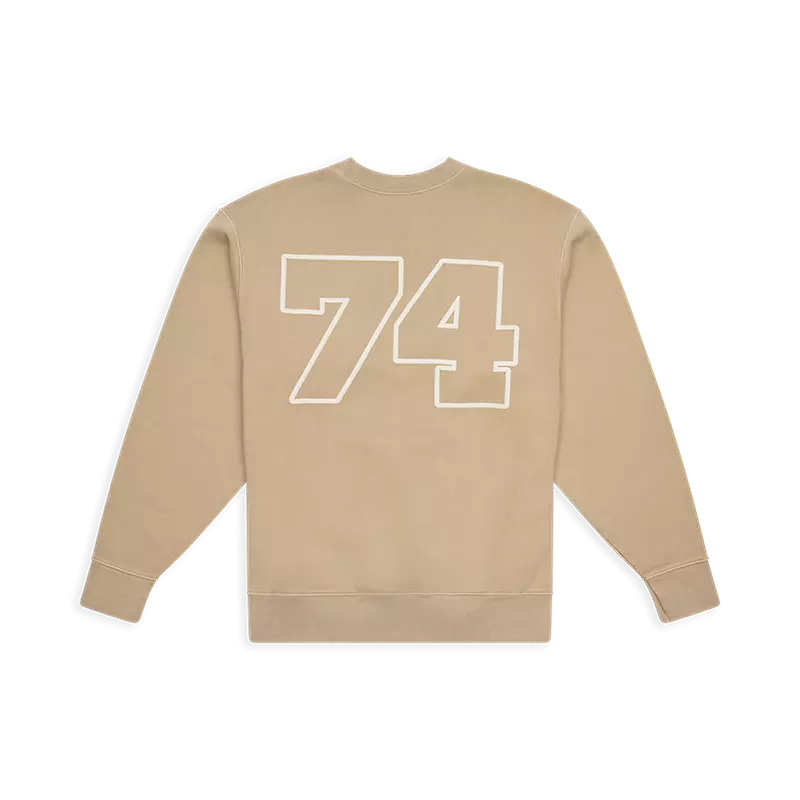 Fox Fox Alternative Crew Pullover Off White