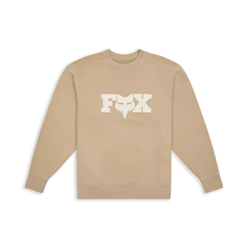 fox Fox Alternative Crew Pullover Off White
