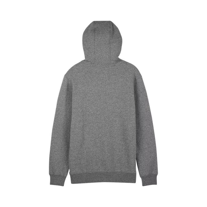 Fox Fox Head Pullover Hoodie  Heather Graphite Grey