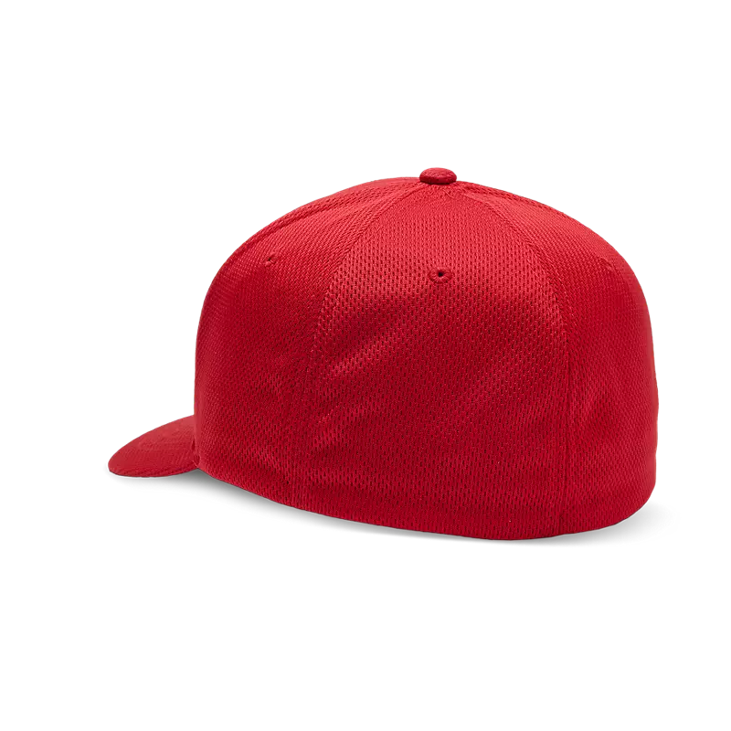 Fox Fox Head Tech Flexfit Hat  Flame Red