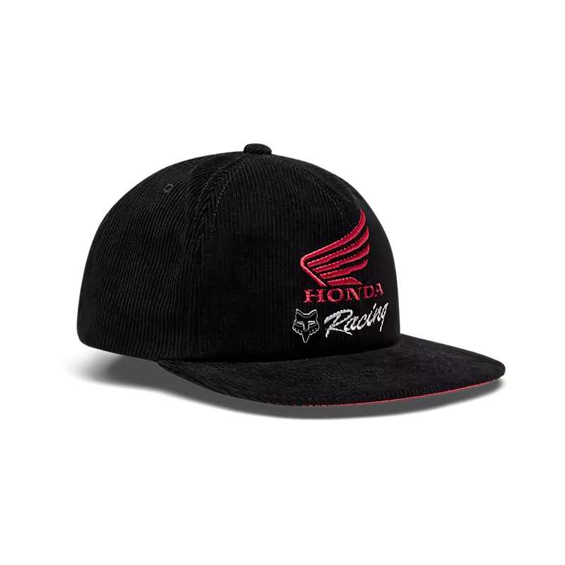 fox Honda Adjustable Hat  Black