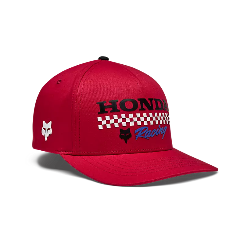 fox Honda Flexfit Hat  Red
