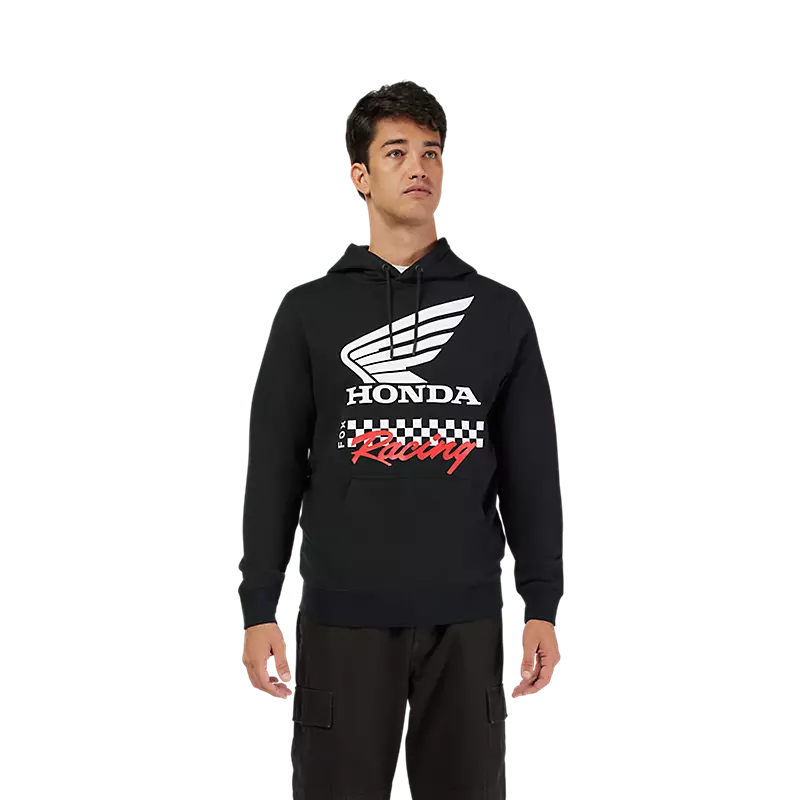 fox Honda Pullover Hoodie  Black