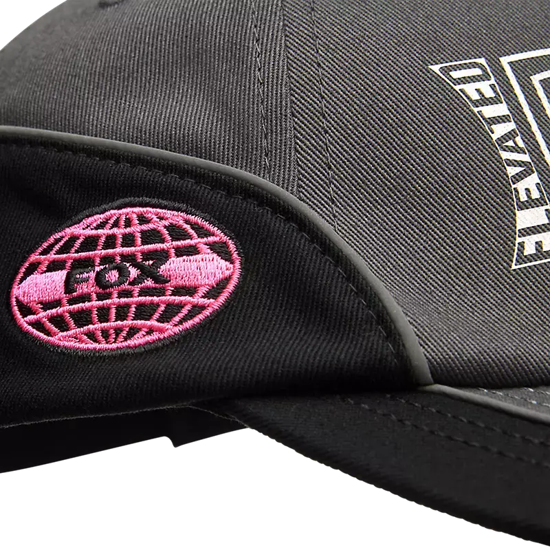 Fox Image Cosmo Adjustable Hat Black
