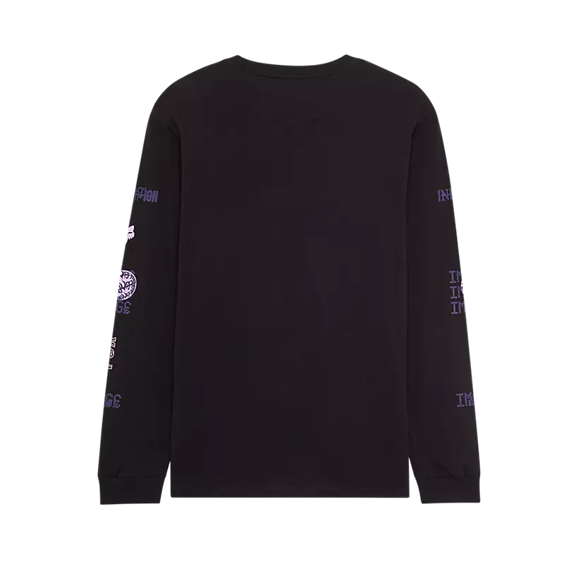Fox Image Phantom Long Sleeve Premium Tee Black
