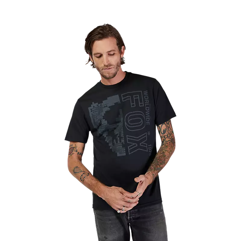 Fox Image Skull Premium Tee Black