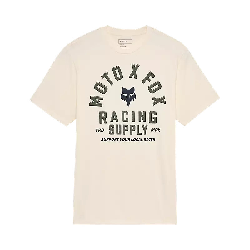 fox Local Racer Premium Tee Off White