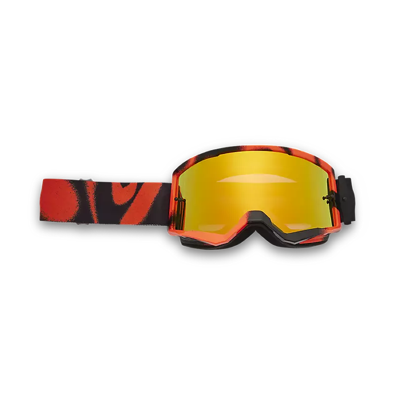 fox Main Emotion Mirrored Lens Goggles Steel Grey