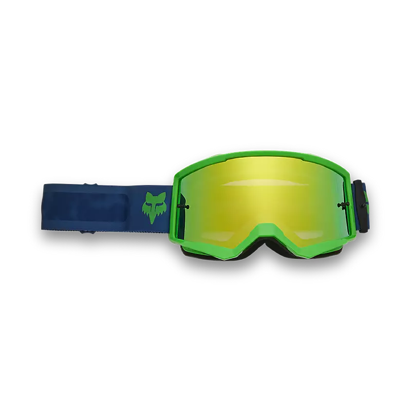 fox Main Taunt Mirrored Lens Goggles Navy