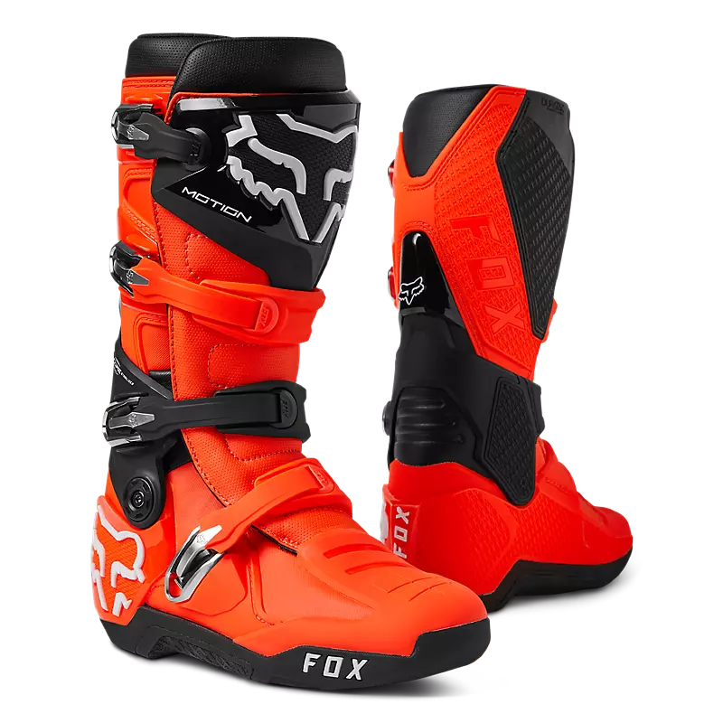 fox Motion Boots  Fluorescent Orange
