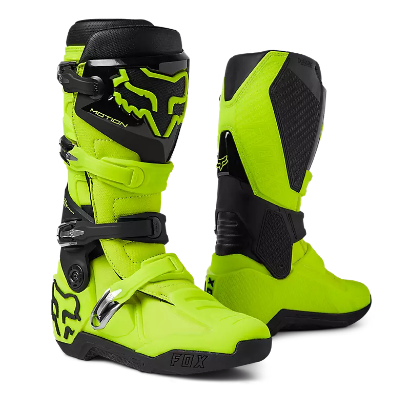 fox Motion Boots  Fluorescent Yellow