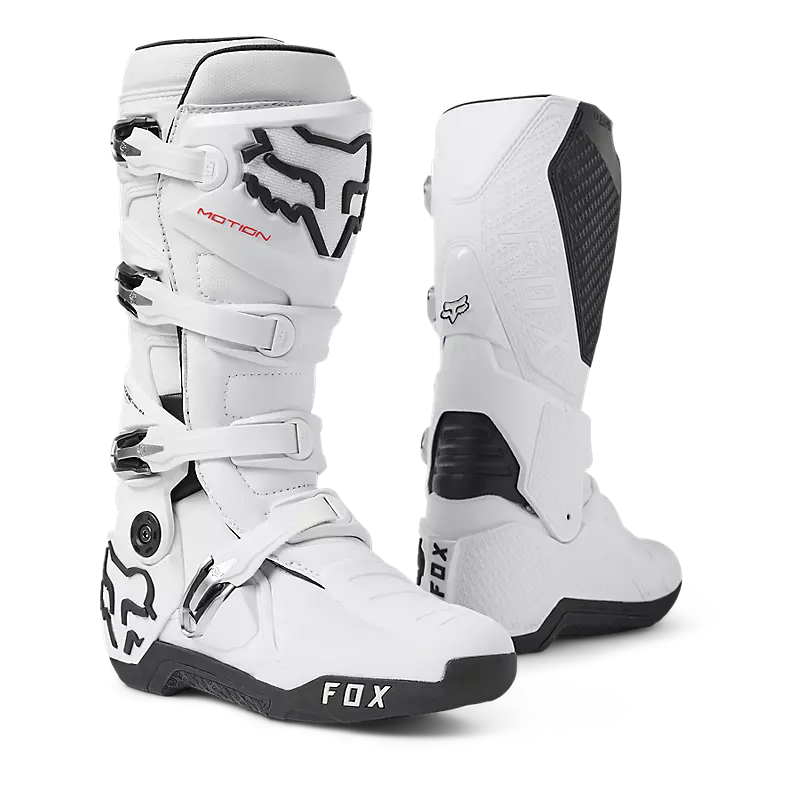 fox Motion Boots  White