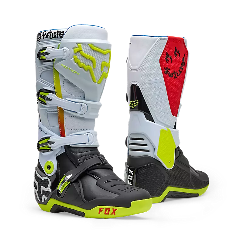 fox Motion Hello Future Boots Red/Black/White