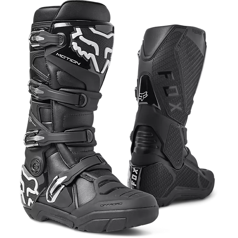 fox Motion X Off Road Boots Black