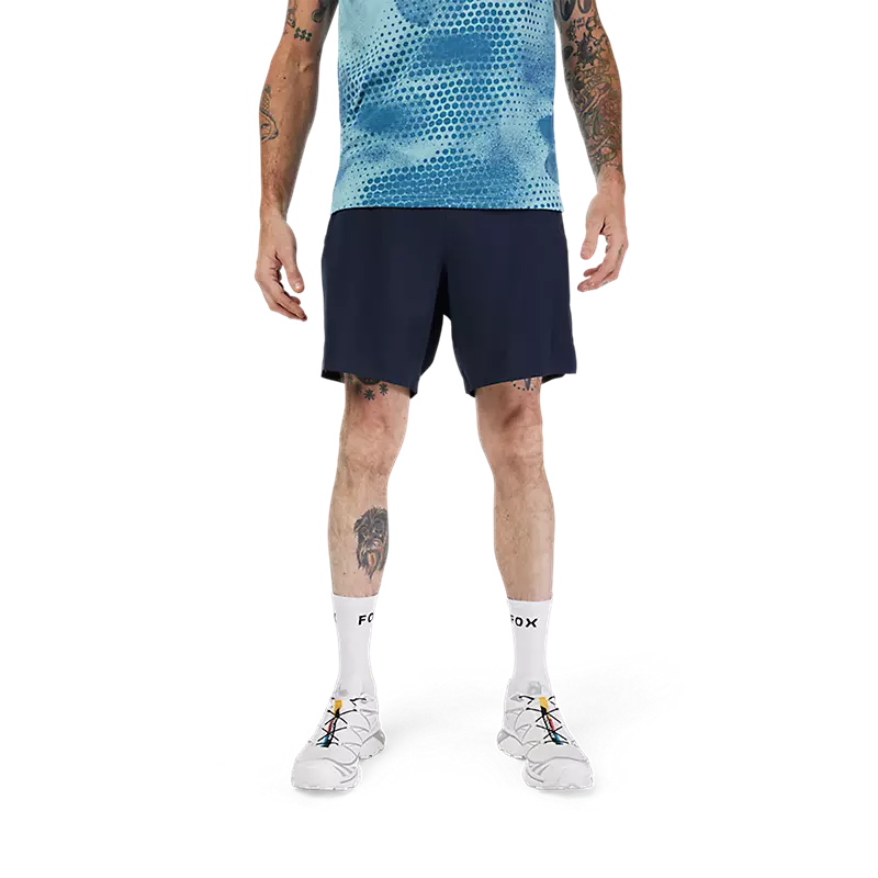 Fox Motive 7" Lined Shorts Midnight Blue