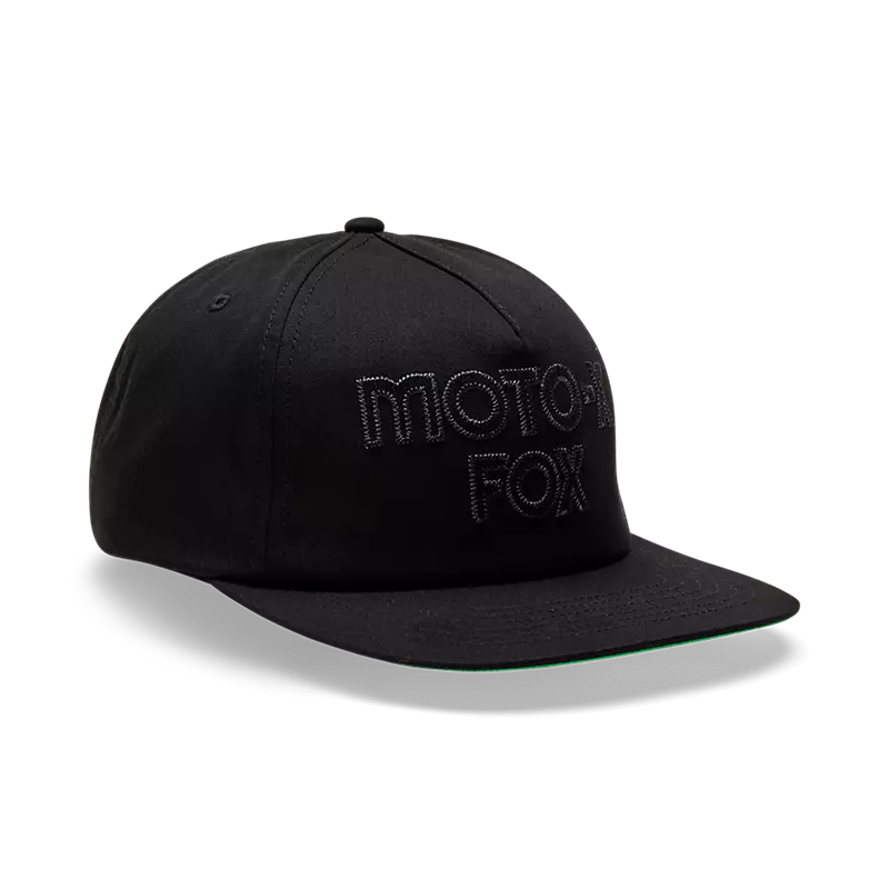 fox Moto-X Adjustable Hat Black