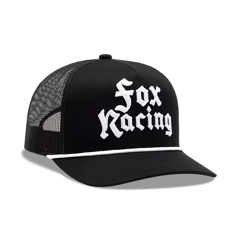 fox New Age Mesh Trucker Hat Black