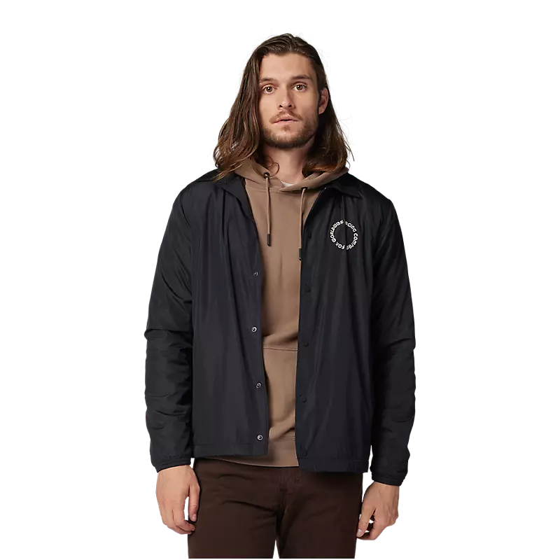 Fox Next Level Coaches Jacket Black