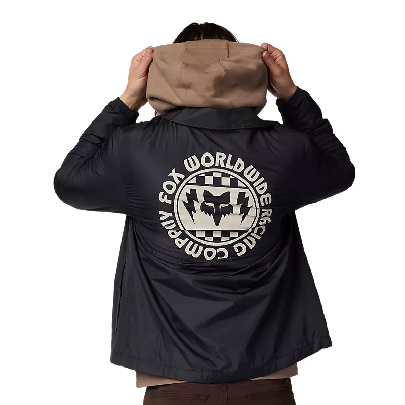 Fox Next Level Coaches Jacket Black