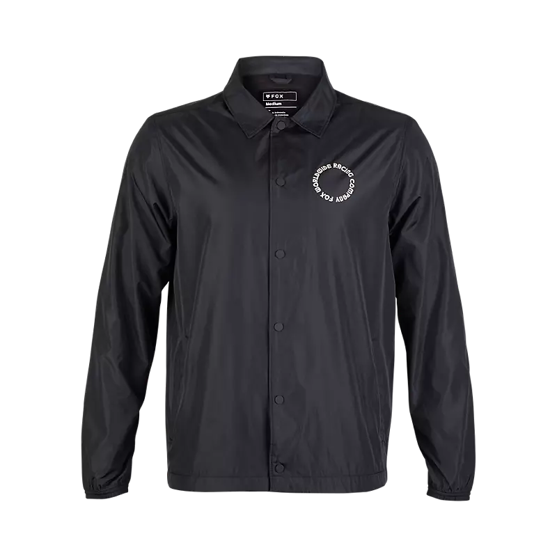fox Next Level Coaches Jacket Black