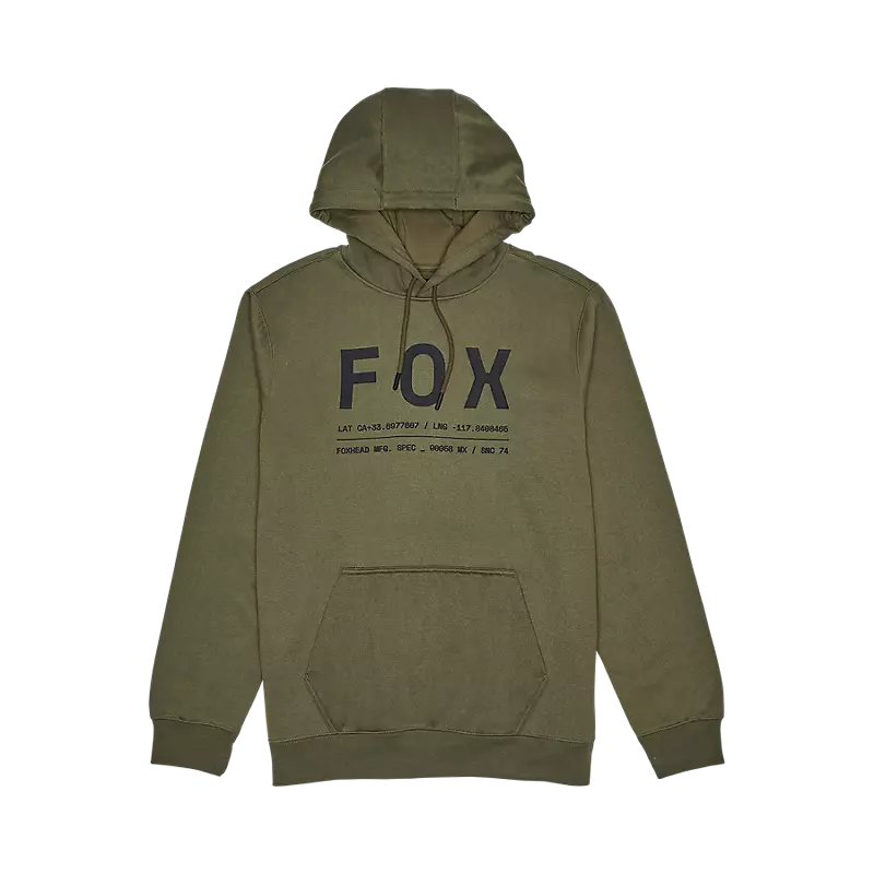 fox Non Stop Pullover Hoodie  Olive Green