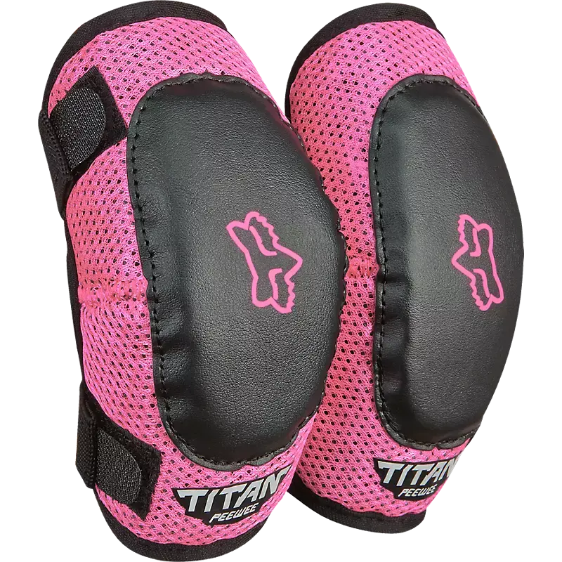 fox Peewee Titan M/L Elbow Pads Black/Pink