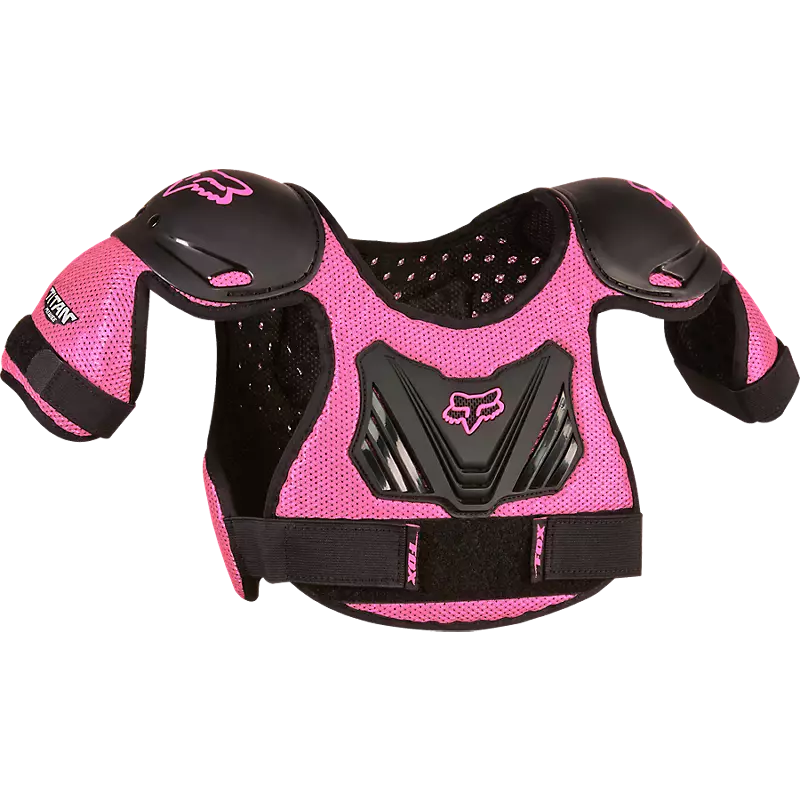 fox Peewee Titan Roost Deflector  Black/Pink
