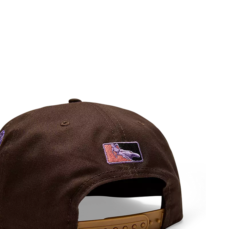Fox Pro Circuit 9FIFTY Snapback Hat Cocoa Brown