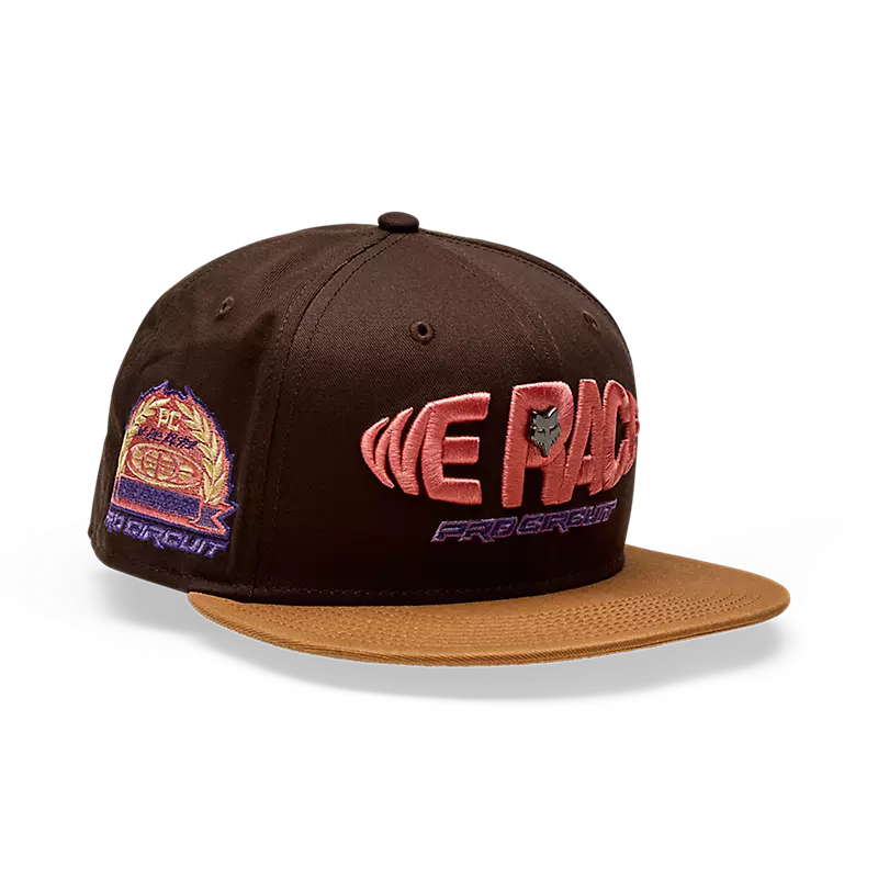 fox Pro Circuit 9FIFTY Snapback Hat Cocoa Brown