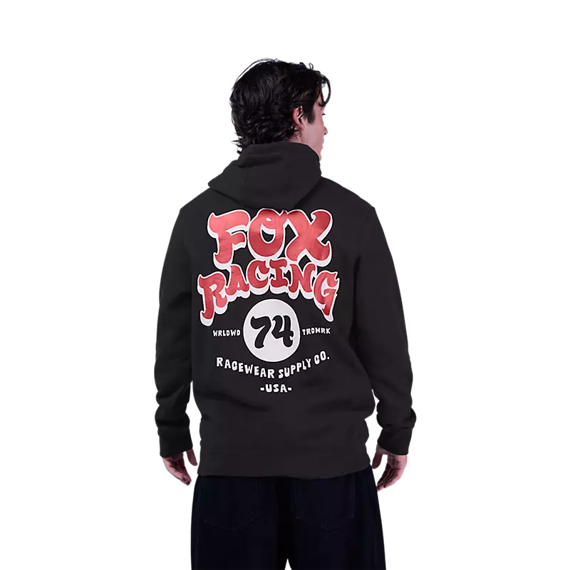 Fox Racewear Pullover Hoodie Black