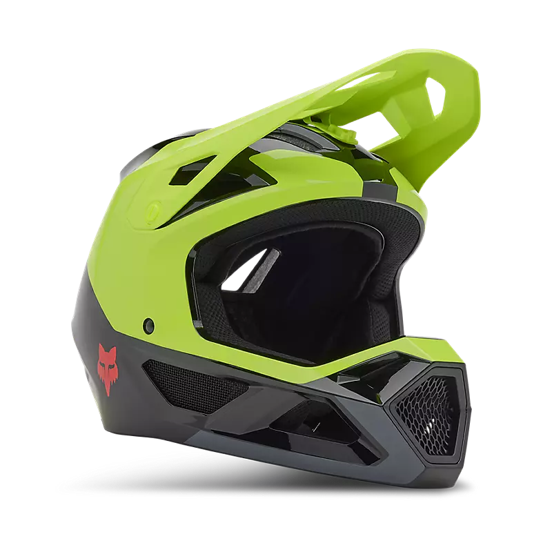 Fox Rampage Barge Helmet Fluorescent Yellow