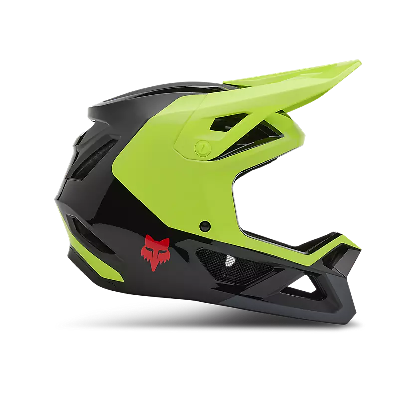 fox Rampage Barge Helmet Fluorescent Yellow