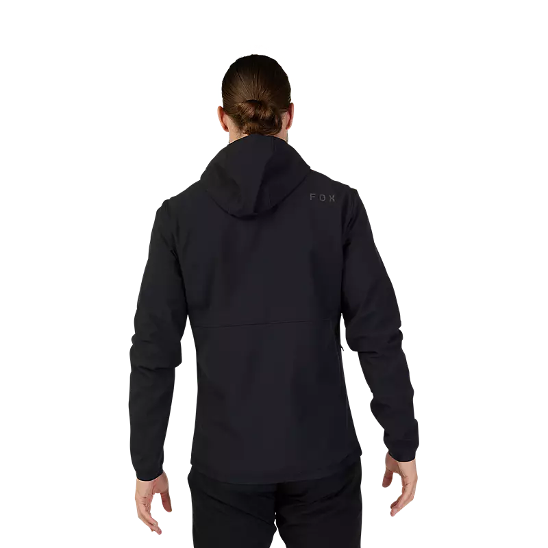 Fox Ranger Fire Hoodie  Black