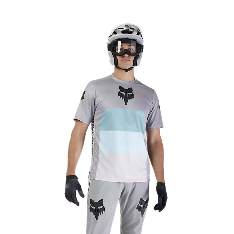 Fox Ranger Grid Jersey Steel Grey