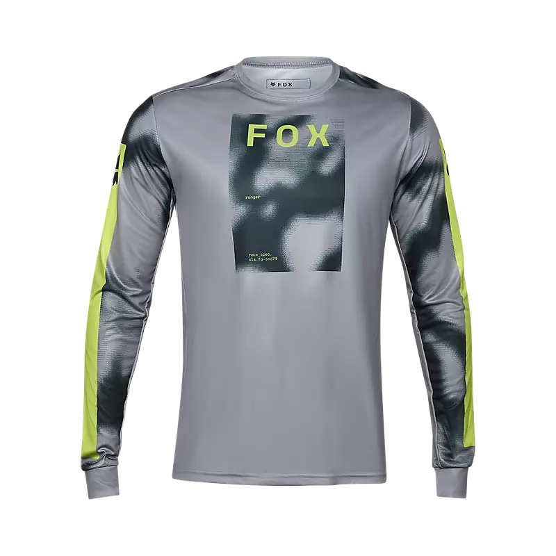 fox Ranger Taunt Long Sleeve Jersey Steel Grey