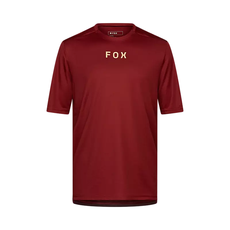 fox Ranger Wordmark Jersey  Rust Brown