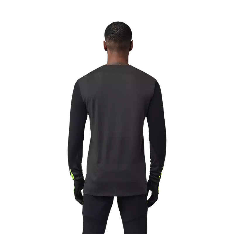 Fox Rawtec Long Sleeve Jersey Black