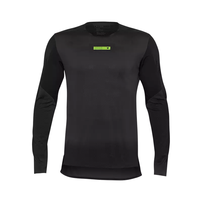 fox Rawtec Long Sleeve Jersey Black
