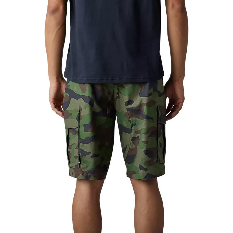 Fox Slambozo Camo Shorts Green Camouflage