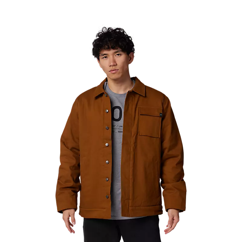 Fox Source Sherpa Jacket Nutmeg Brown