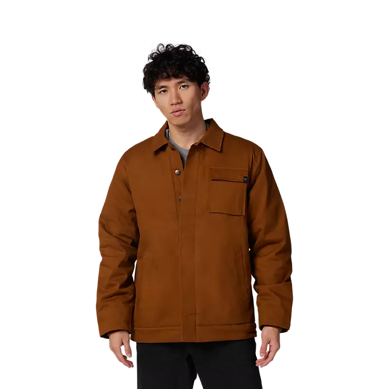 fox Source Sherpa Jacket Nutmeg Brown