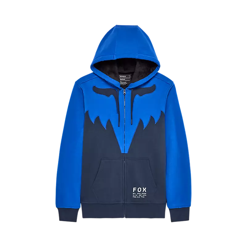 fox Spire Sasquatch Zip Hoodie Blue